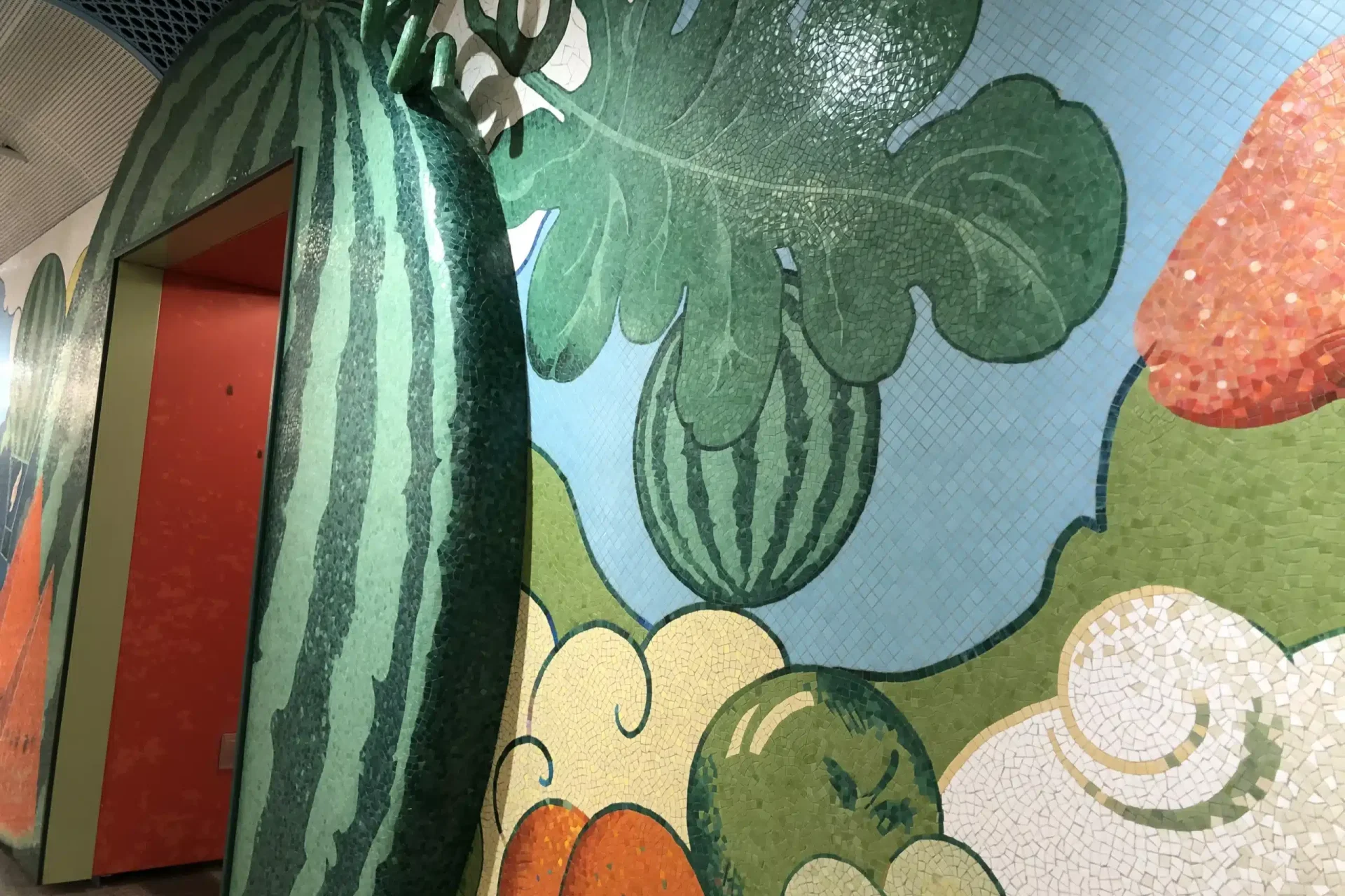 《瓜果欢乐颂》壁画6