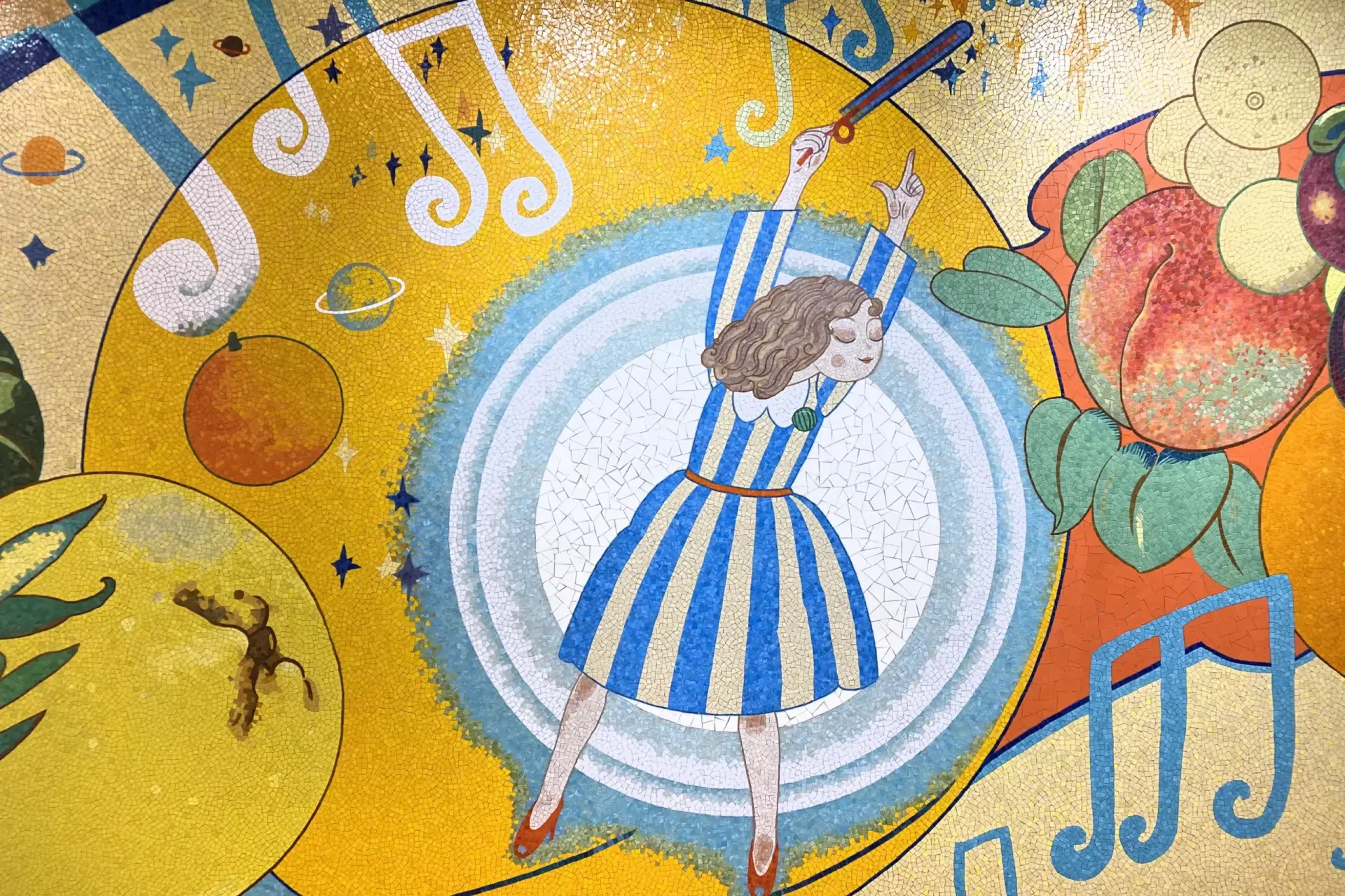 《瓜果欢乐颂》壁画7