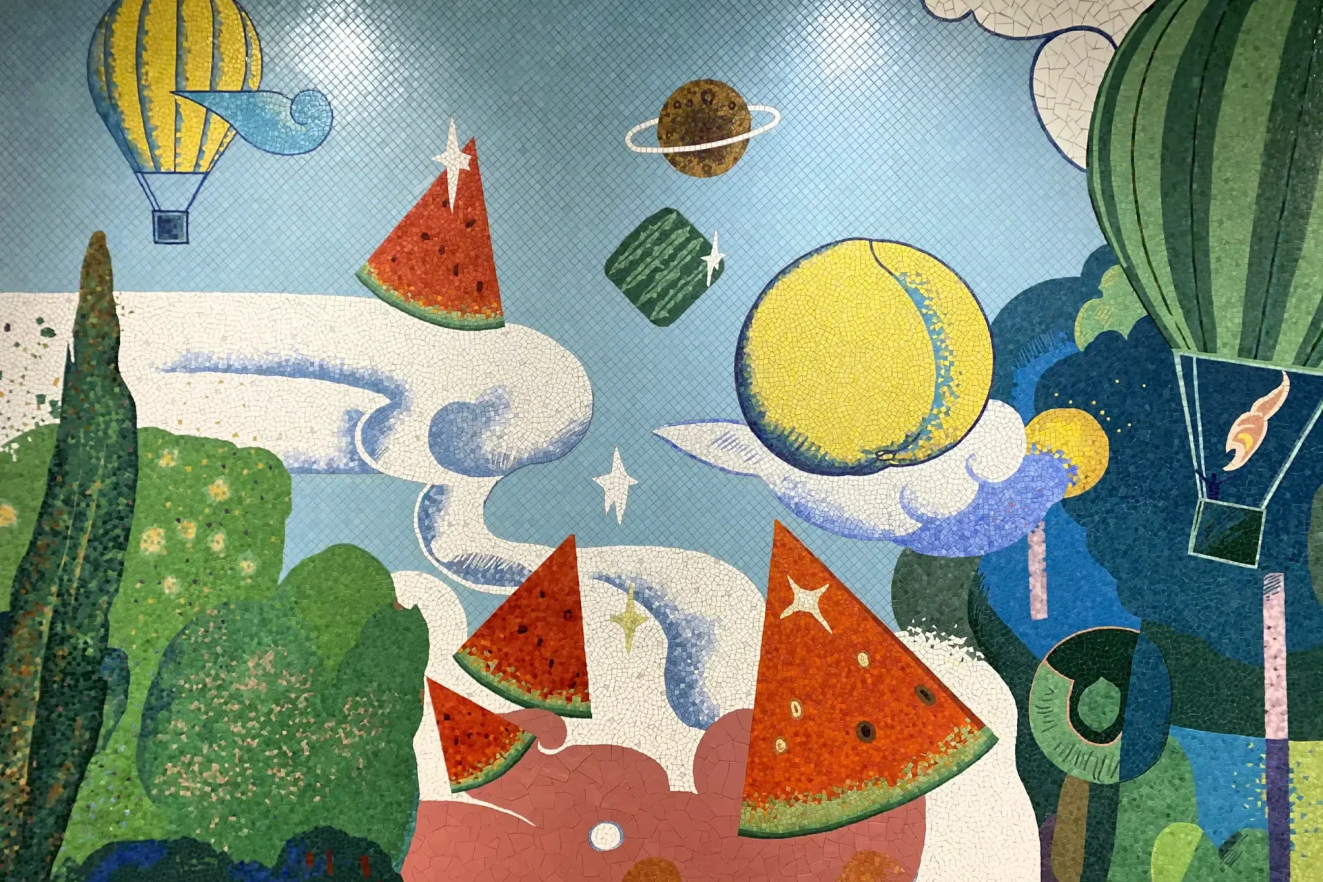 《瓜果欢乐颂》壁画8