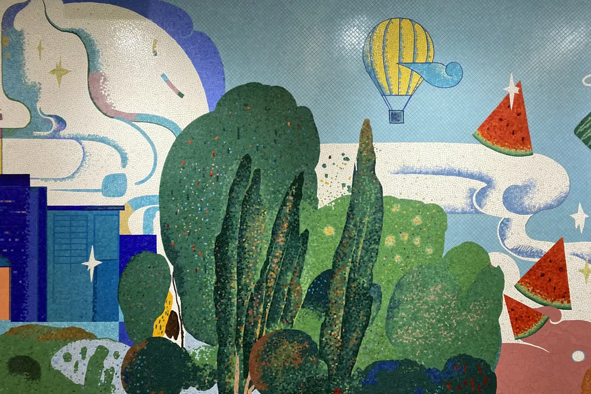 《瓜果欢乐颂》壁画9