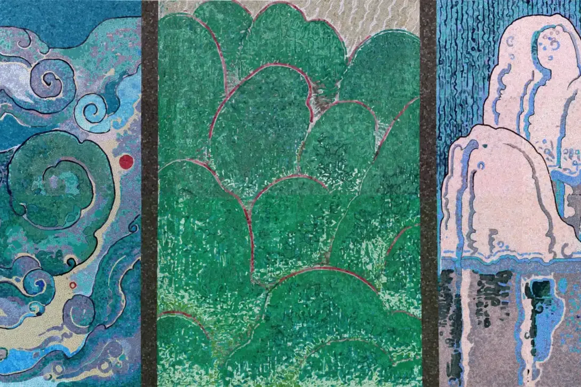 深圳地铁《南国锦绣》-作品图-11200(W)x3200(H)mm