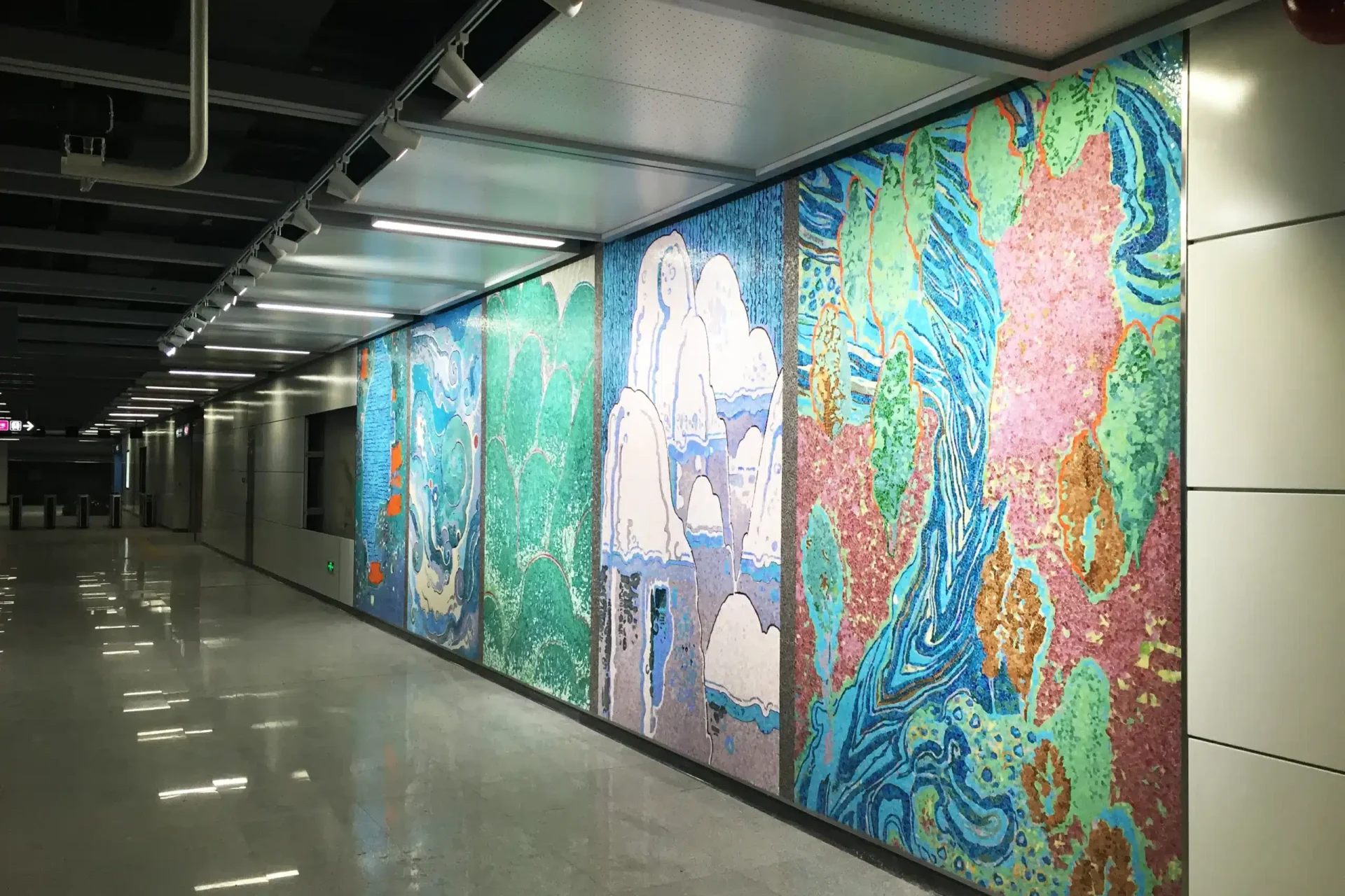 深圳地铁《南国锦绣》-实景图 (5)