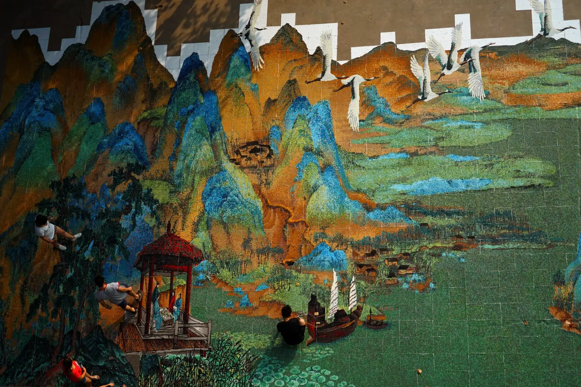 湖南常德桥梁艺术美化项目·七里桥-实景图 (1)