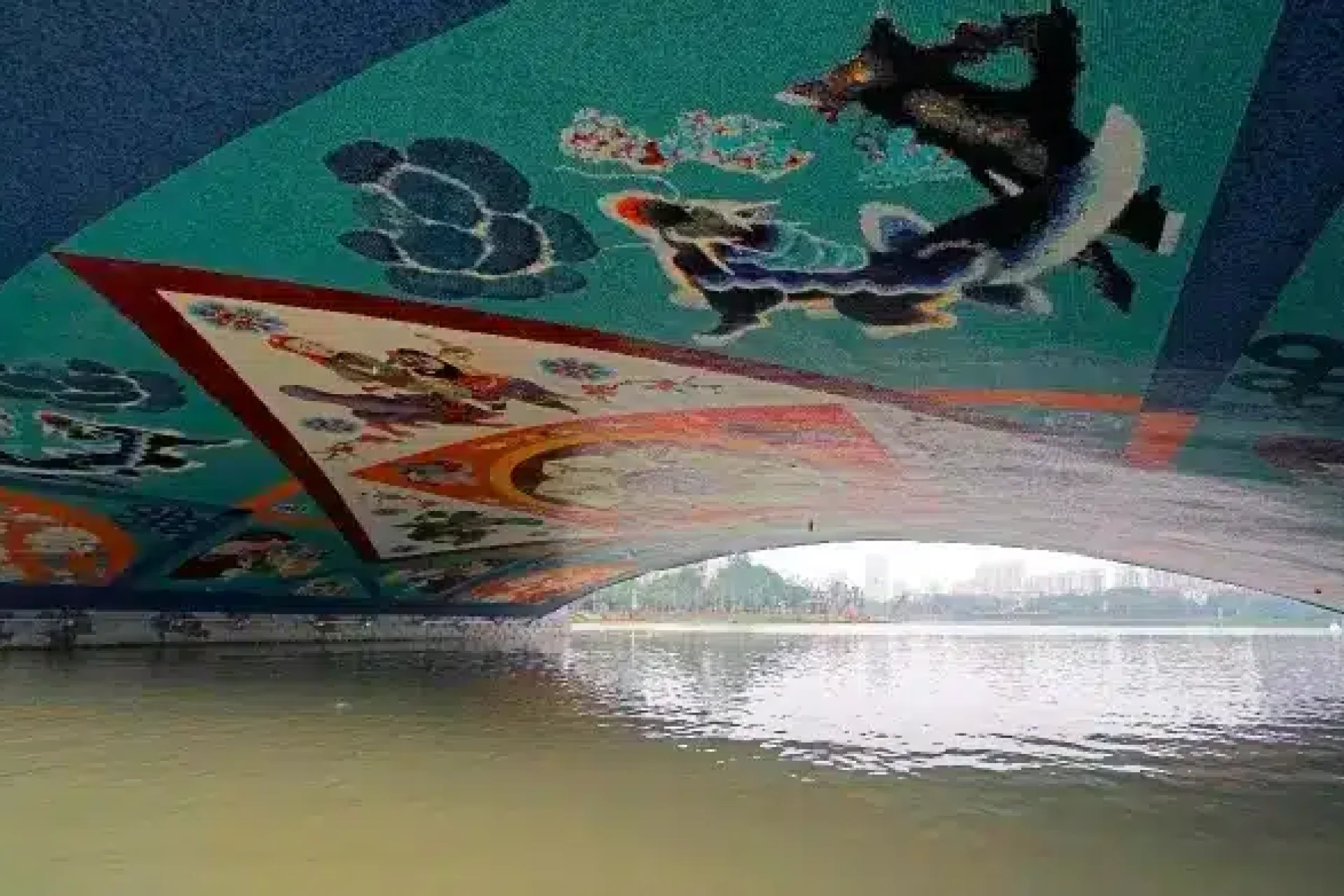 湖南常德桥梁艺术美化项目·七里桥-实景图 (2)